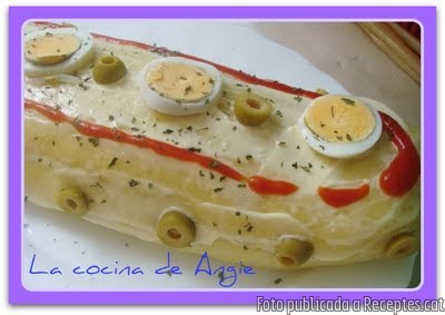 Brazo de gitano de patatas